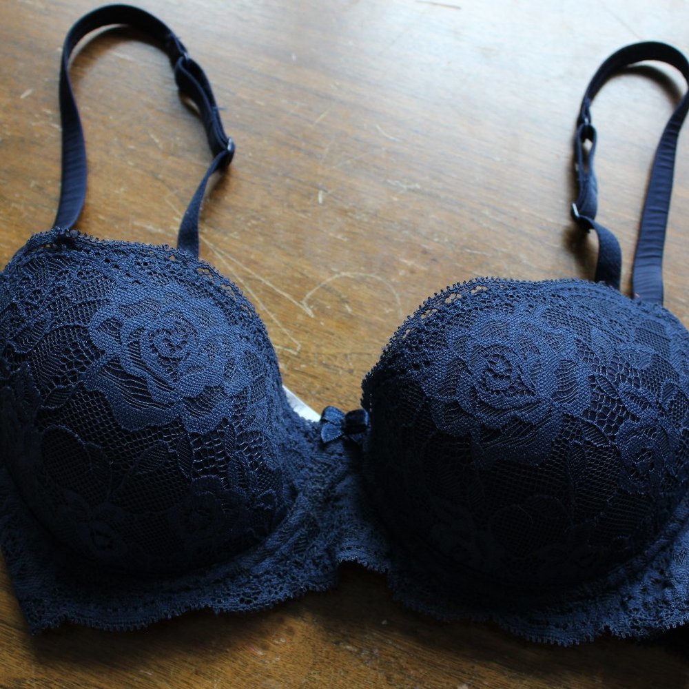 Intimissimi Balconette Bra - Navy Blue